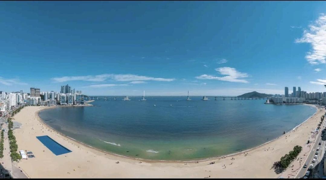 Gwangalli Ocean View One Studio Lejlighed Busan Eksteriør billede